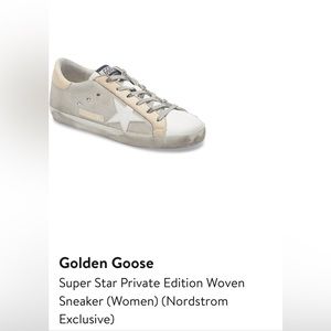 Golden Goose Superstar (Nordstrom Exclusive) in perfect condition.